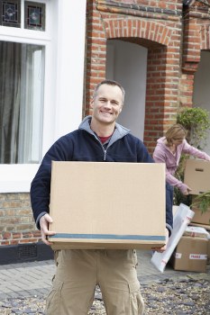 Removal team planning a house move in Westminster with boxes and furniture