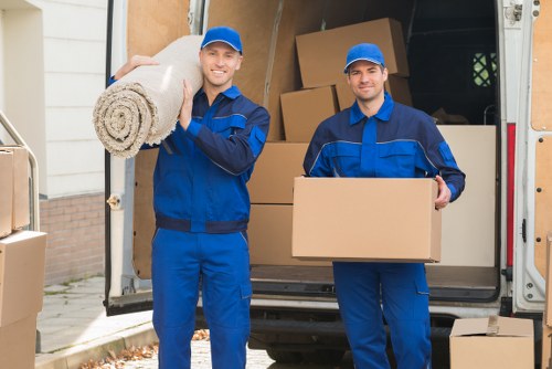 Local furniture pick-up team navigating access challenges in Westminster