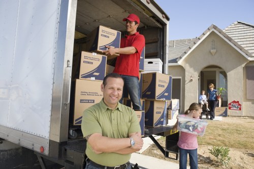 Local Westminster moving team handling apartment access and transport