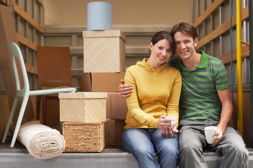 Careful furniture transport near Westminster offices and residential blocks