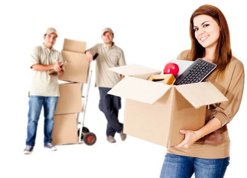 Commercial movers handling office relocation in Westminster