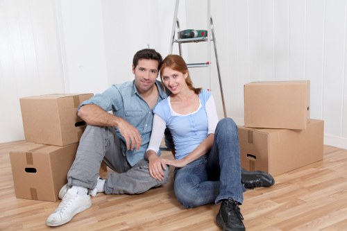 Packing and relocation support for a Westminster flat move